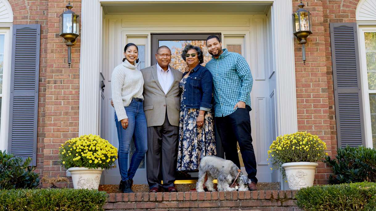 Anvil Nelson Jr. et sa famille